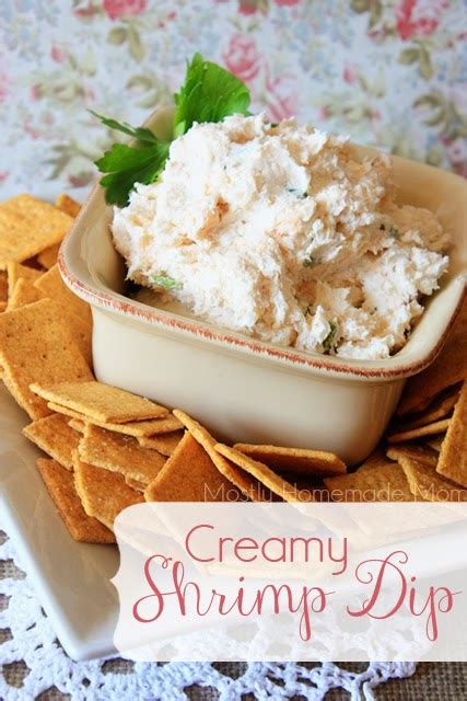 Creamy Shrimp Dip Mostly Homemade Mom