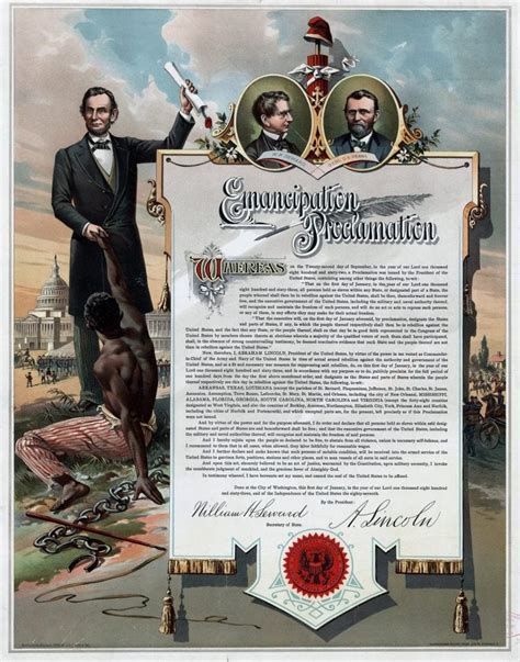 The Emancipation Proclamation Read The Text And What It Meant Click