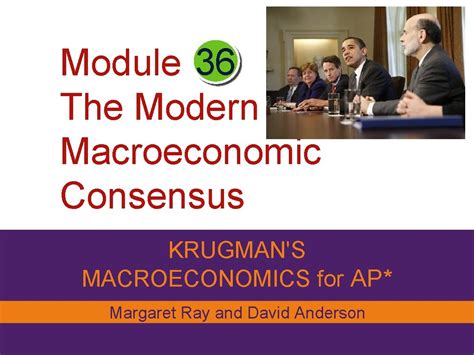 Module 36 The Modern Macroeconomic Consensus Krugmans Macroeconomics