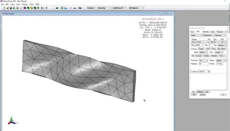 Stresscheck Demo Shear Panel Buckling Load Factor Analysis Esrd