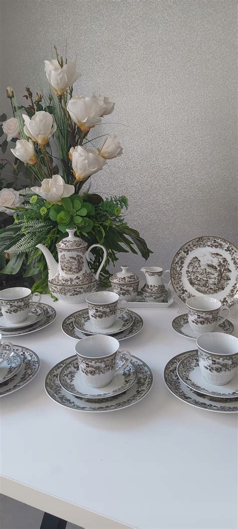 Serwis Kawowy Winterling Bavaria Porcelana Antyczna Allegro Pl