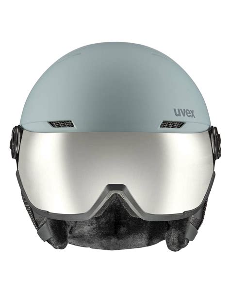 Uvex Wanted Visor Glacier Rhino Mat Ski Helme Herren Snowleader