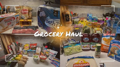 New Grocery Haul 307 Sams Club ALDI Kroger Meijers YouTube