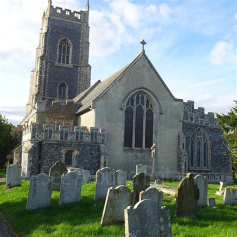 All Saints Church Brightlingsea Essex See Around Britain