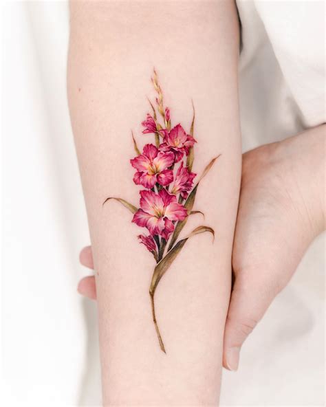 Gladiolus Tattoo