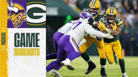 Aaron Jones Gains 31 Yards On Third And 1 Packers Vs Vikings