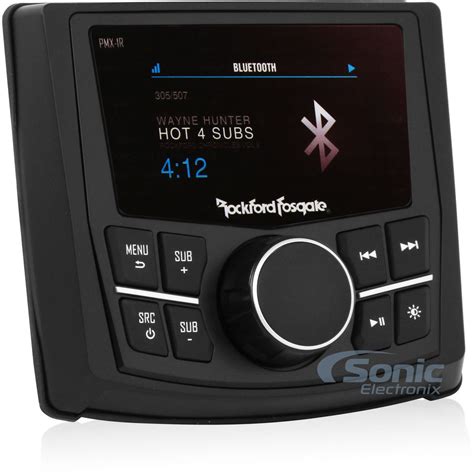 Rockford Fosgate Pmx R Wired Remote Display For Rf Receivers