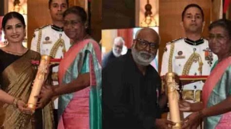 Padma Awards रवन टडन आण एमएम करवन यन पदमशर परसकर