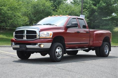 2006 Dodge Ram 3500 Slt Crew Cab Dually 4x4 5 9 Cummins Turbo Diesel Gooseneck