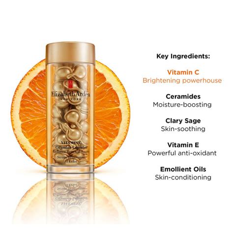 Elizabeth Arden - Vitamin C Ceramide Capsules Radiance Renewal Serum ...