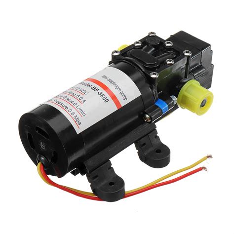 MTGATHER 12V DC 60W Mini Water Diaphragm Self Priming Pump Demand Fresh