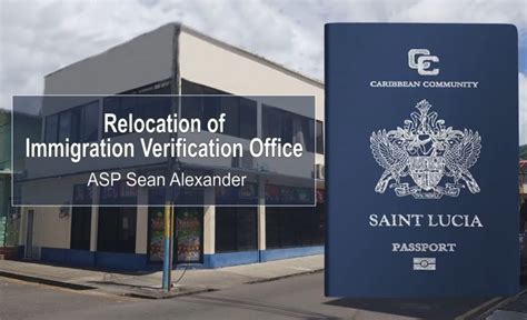 Saint Lucia Epassport Update Relocation Of Immigration Verification