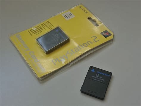 PS2 Memory Card 8MB Dvije Originalne Memorijske Kartice 2x