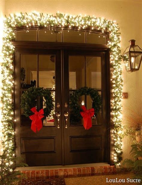 20 Best Christmas Door And Window Lighting Decorating Ideas 2023 Christmas Open House