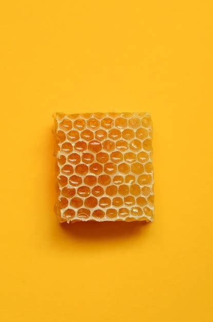 Premium Photo | Honeycomb close up