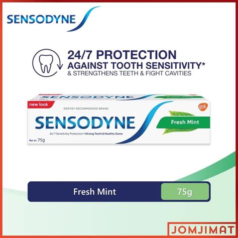 Sensodyne Fresh Mint Toothpaste 75g Fresh Mint 247 Sensitivity