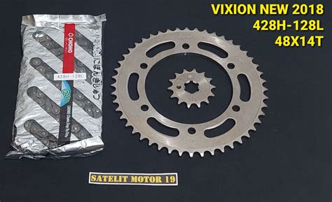 Gearset Gear Set Gir Ger Paket Vixion R New R Vva V Xsr Mt