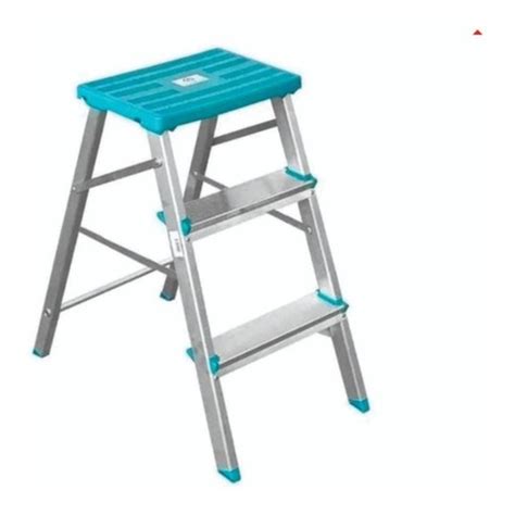 Escada Pequena 3 Degraus - Escada Banqueta Pequena Alumínio 3 Degraus Super Resistente | Shopee Brasil