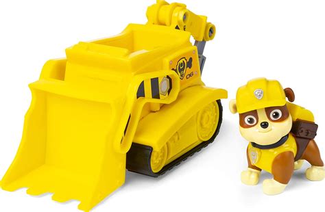 Rubble Paw Patrol: figurine and vehicle