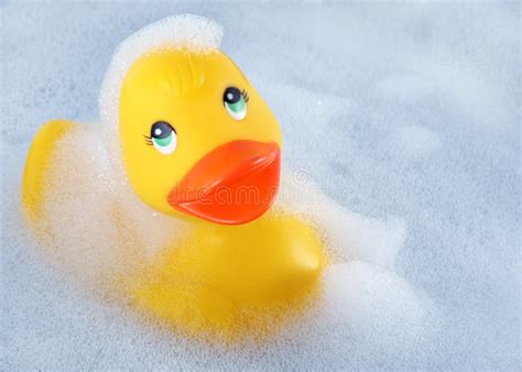 Rubber Duck In The Bath Stock Image Image Of Soap Bath 9349363