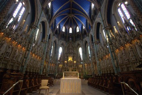 The Richly Decorated Church Interiors The Notre Dame Cathe Flickr