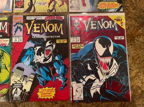 Venom Lethal Protector Complete Marvel Comics Ltd Series