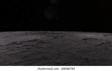 Moon Surface Stock Illustration 248380774