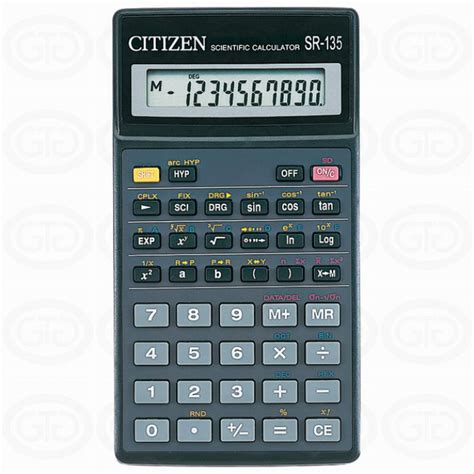 Kalkulator Citizen Sr 135t Ii Trig Funkcije Grafotisak WebShop