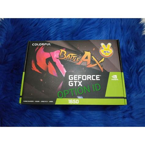 Jual GPU Colorful GTX 1650 Battle Ax NB 4G D6 V 4GB GDDR6 GTX1650