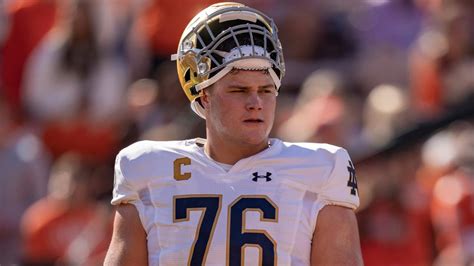 Nfl Draft Analysis Chargers Offensive Tackle Joe Alt Notre Dame