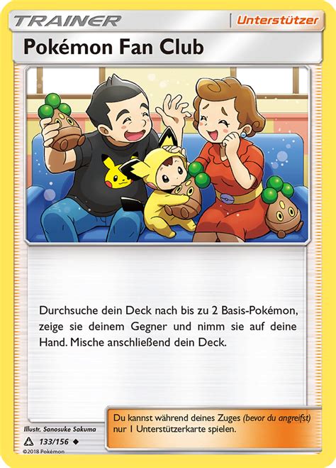 Pokémon Fan Club 133 156 Wert Bild Künstler Seltenheit