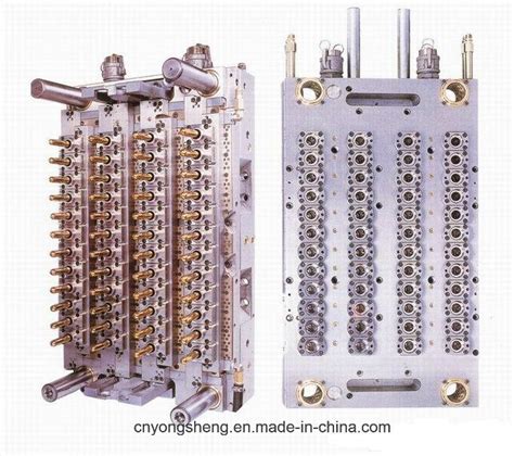 OEM Plastic Injection Needle Valve Cavity Preform Mold With Hot Runner Cavity Preform