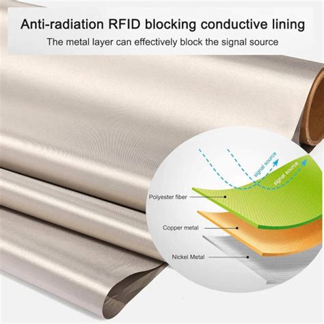 Faraday Fabric For Emf Emi Protection Rf And Rfid Anti Radiation