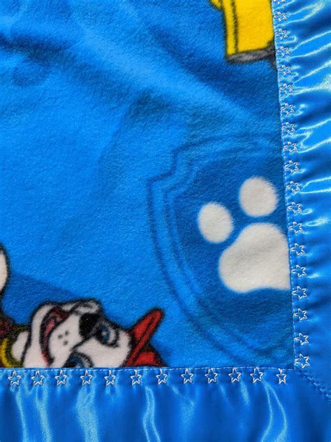 Paw Patrol Blanket Etsy