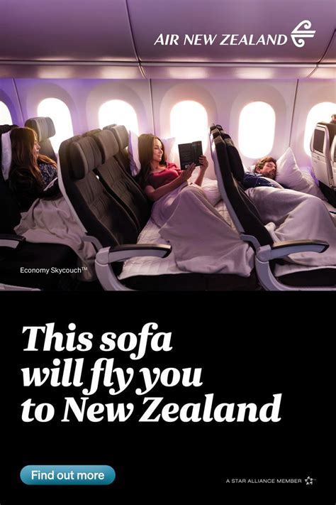 Economy Skycouch Air New Zealand