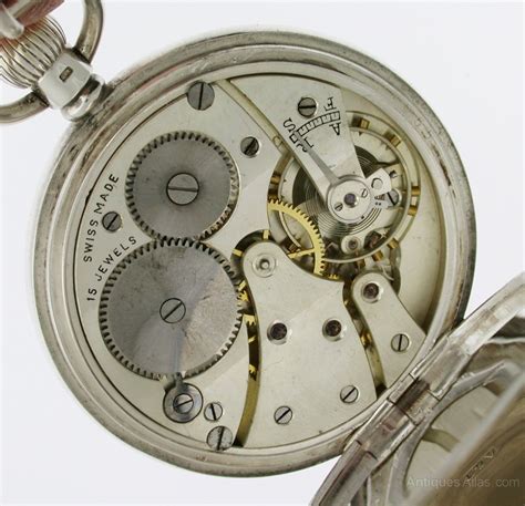 Antiques Atlas Antique J W Benson Silver Open Face Pocket Watch