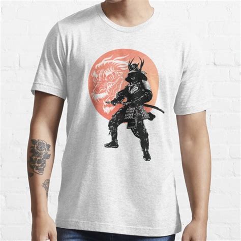 Dark Samurai T Shirt For Sale By Tduffy Redbubble Samurai T