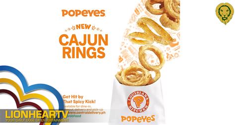 Popeyes Brings The Spice With New Cajun Rings Lionheartv