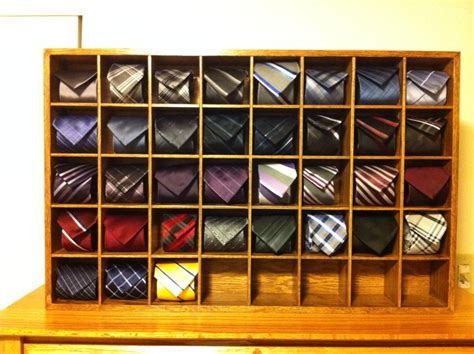 Finally Received My Tie Display Alternative Necktie Storage Tie