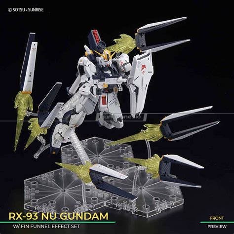 Rg Rx 93 Nu Gundam Fin Funnel Effect Set Gundamnesia