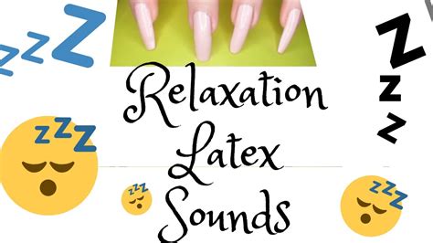 ASMR Relaxing Latex Sounds Deflating Scratching Bouncing Tapping