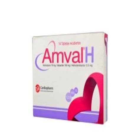 Amval H Mg Tabletas Pdb Tu Droguer A En L Nea