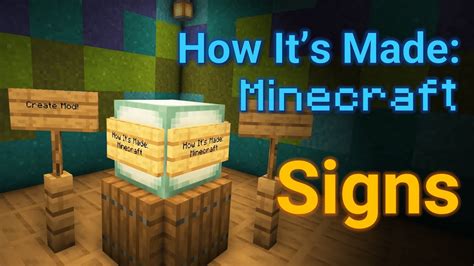 Signs | How It's Made: Minecraft | EP3 - YouTube