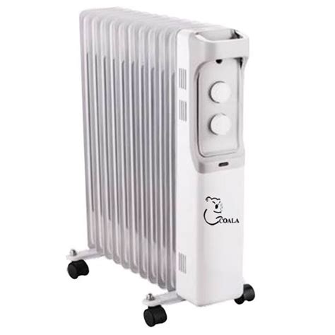 Radiateur à Bain D huile Coala Compact 7 éléments 1500W SpaceNet