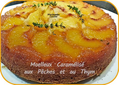 Décrypter 40 imagen gâteau moelleux aux pêches marmiton fr