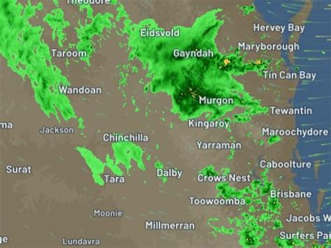 Qld Weather Flood Watch As Heavy Rainfall Strong Winds Expected The