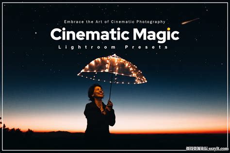 5组迷人的电影人像后期调色lightroom预设 5 Cinematic Magic Lightroom Presets Lightroom