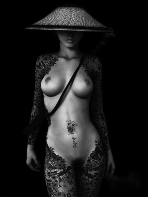 Tatooed Sexy Asian Mix Porn Pic
