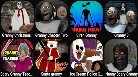 Siren Head Vs Granny Scary Teacher Piggy Ice Scream Funny Horror Hot