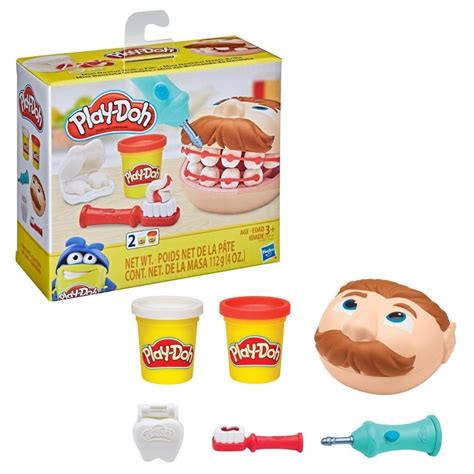 Set De Juego Hasbro Play Doh Mini Dentista Bromista Con Accesorios Y 2